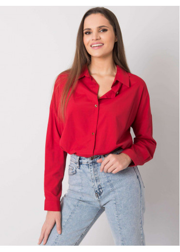 Bordovo červená košeľa