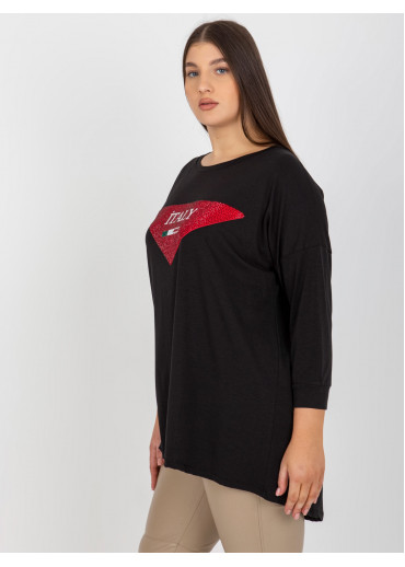 Čierne tričko Italy