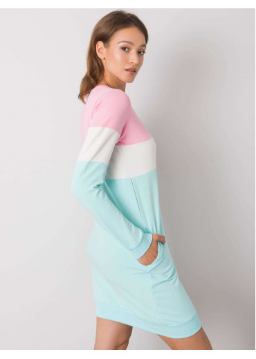 Ružové mikinové šaty