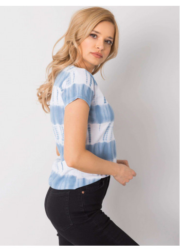 Svetlomodré pruhované tričko