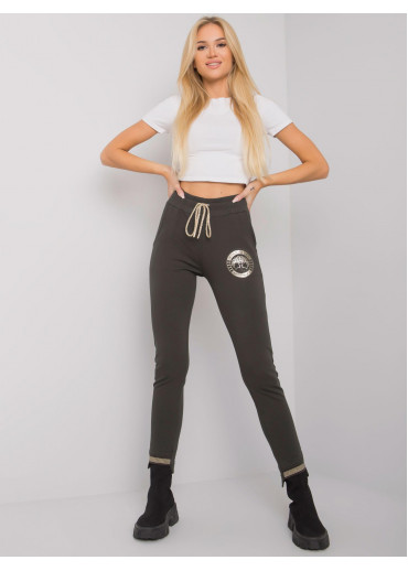 Khaki zelené tepláky