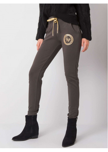 Khaki zelené tepláky