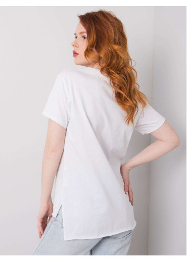 Biele bavlnené tričko