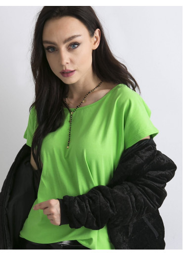 Zelené basic tričko