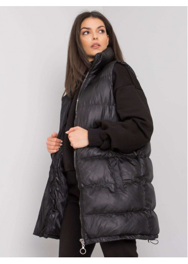 Čierna tepláková súprava s vestou