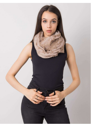 Béžovo hnedá šatka