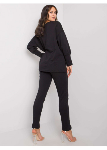 Čierna tepláková súprava