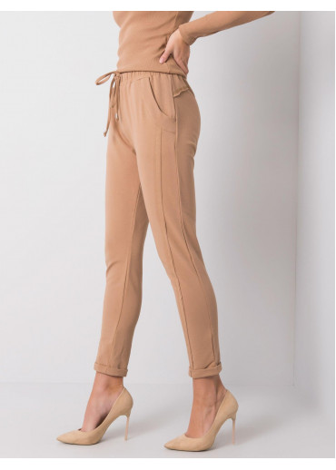 Karamelovo hnedé tepláky