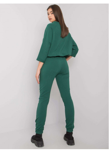 Tmavozelená tepláková súprava