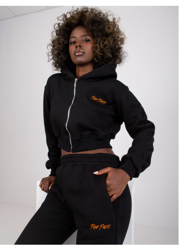 Čierna tepláková súprava