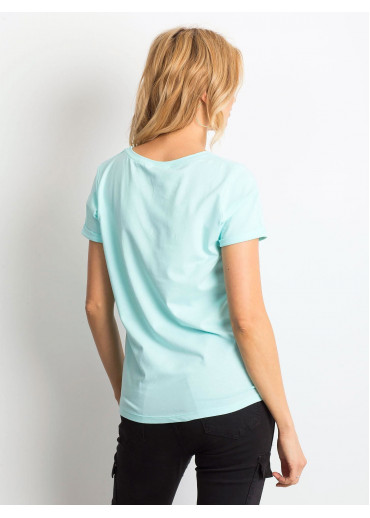 Svetlozelené basic tričko