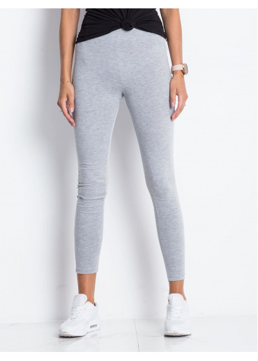 Sivá legíny s lampasmi