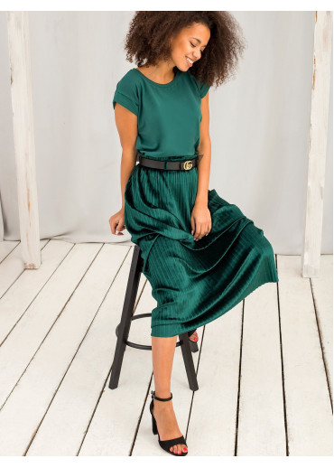 Tmavozelené tričko