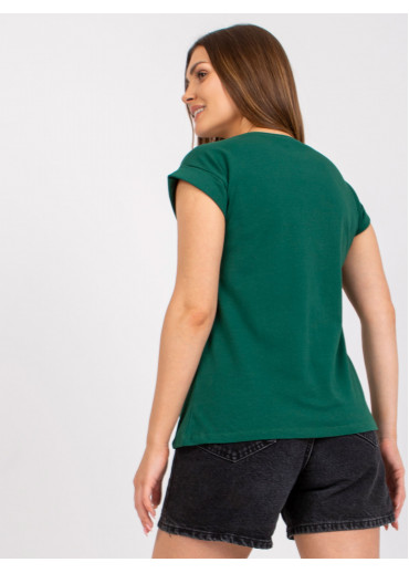 Tmavozelené tričko