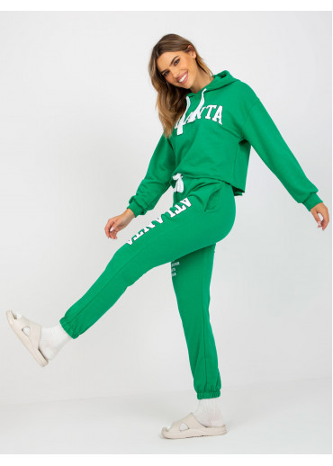 Zelená tepláková súprava