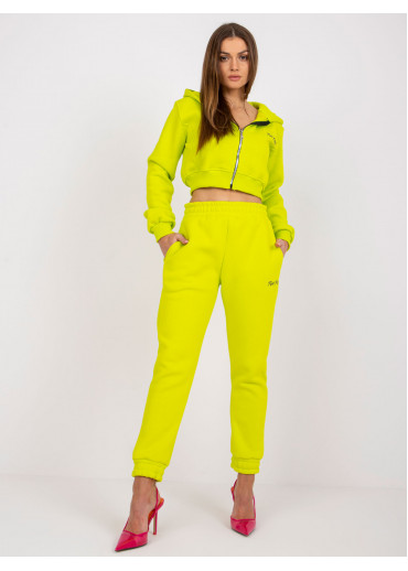 Limetkovo zelená tepláková súprava