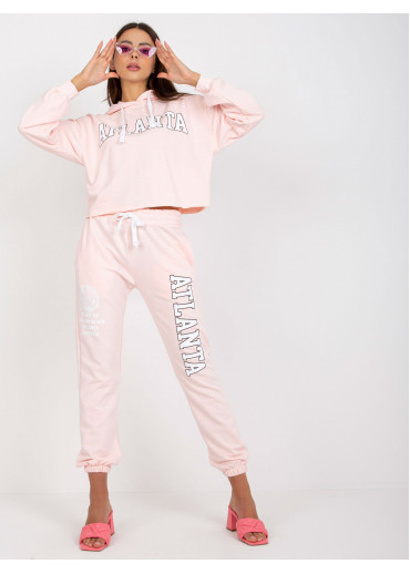 Púdrovo ružová tepláková súprava