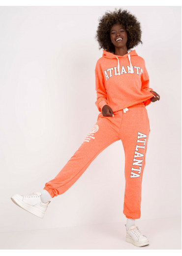 Oranžová tepláková súprava