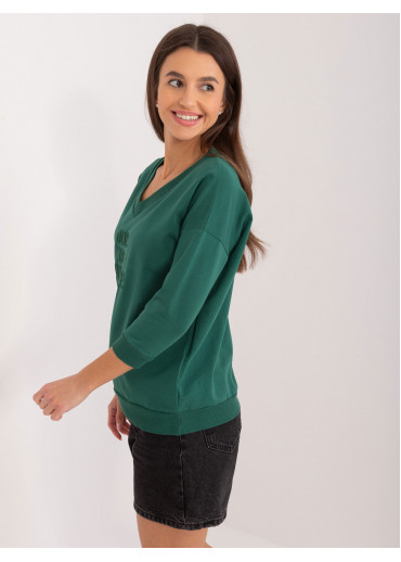 Tmavozelené tričko