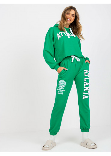 Zelená tepláková súprava