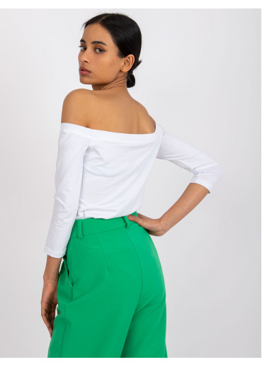 Biele carmen tričko