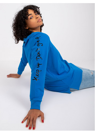 Modrá one size tunika