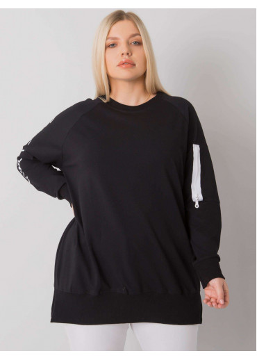 Čierna one size tunika