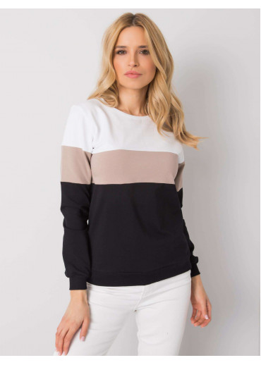 Čierna basic mikina