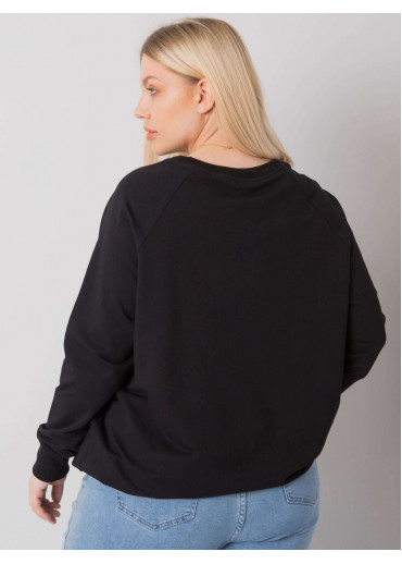 Čierna one size basic mikina