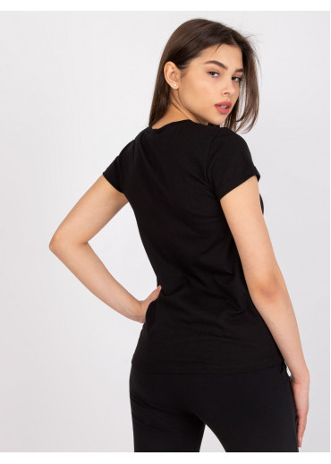 Čierne basic tričko