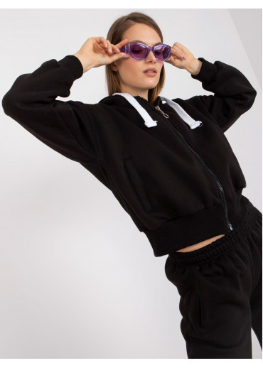 Čierna tepláková súprava