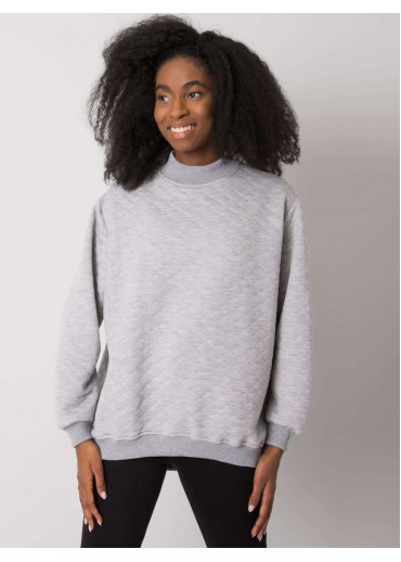 Sivá dámska mikina