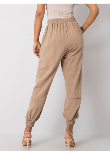 Béžovo hnedé tepláky