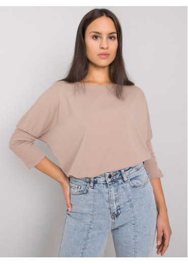 Béžovo hnedé dámske tričko