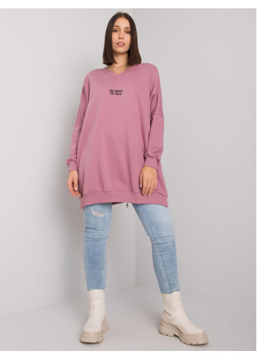 Tmavopúdrovo ružová tunika