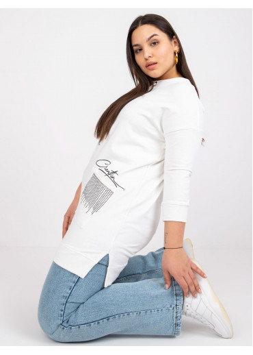 Smotanovo biela mikina