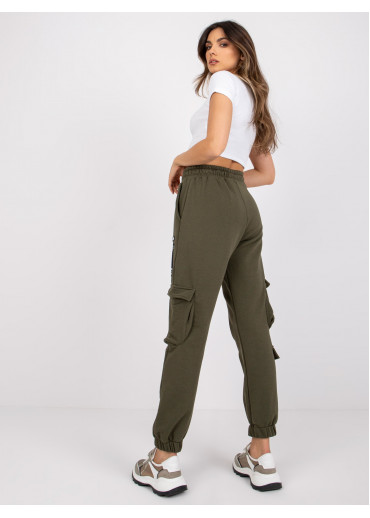 Khaki zelené tepláky