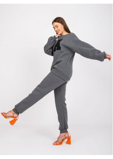 Sivá tepláková súprava