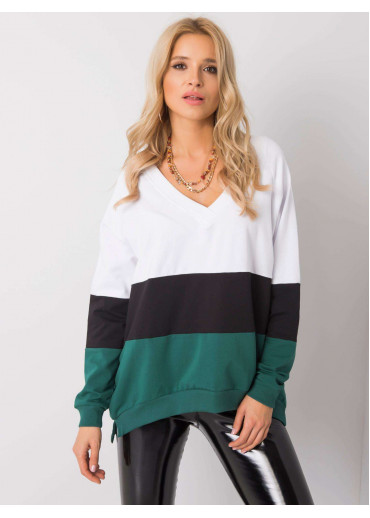 Neónová zelená mikina