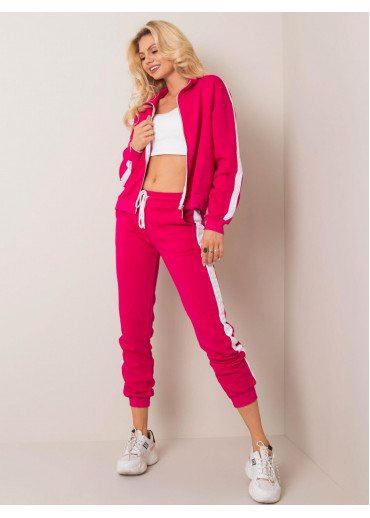 Fuchsiovo ružová tepláková súprava