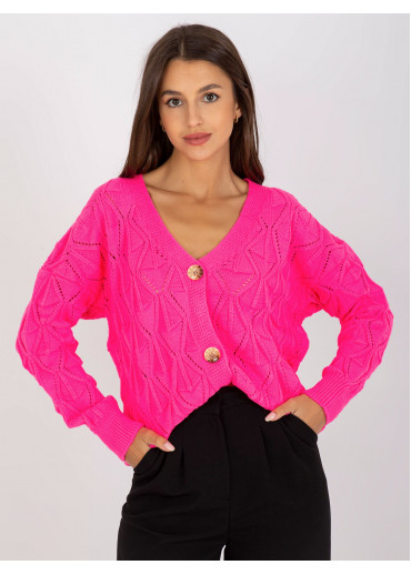 Neónovo ružový sveter