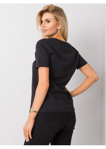 Čierne tričko s potlačou