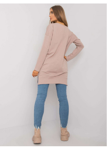 Béžovo hnedá tunika