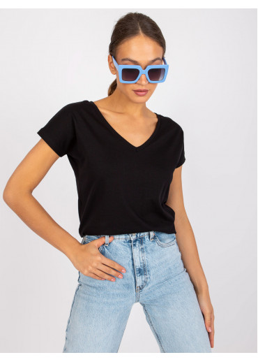 Čierne basic tričko