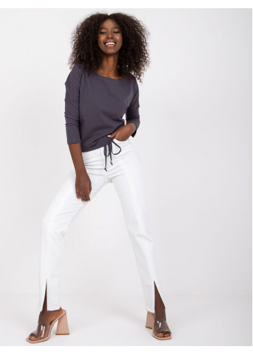 Grafitovo sivá mikina