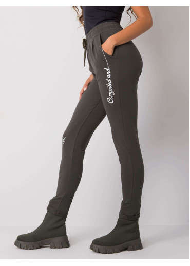 Khaki zelené tepláky