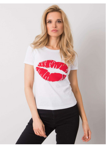 Biele bavlnené tričko