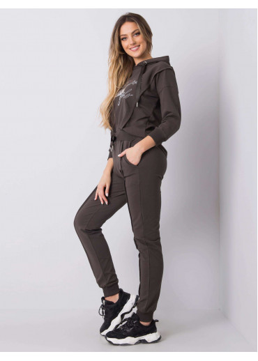 Khaki zelená tepláková súprava