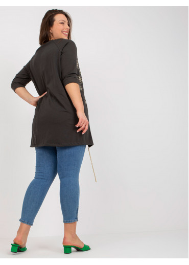 Khaki zelená tunika