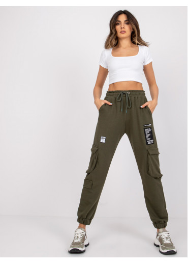 Khaki zelené tepláky